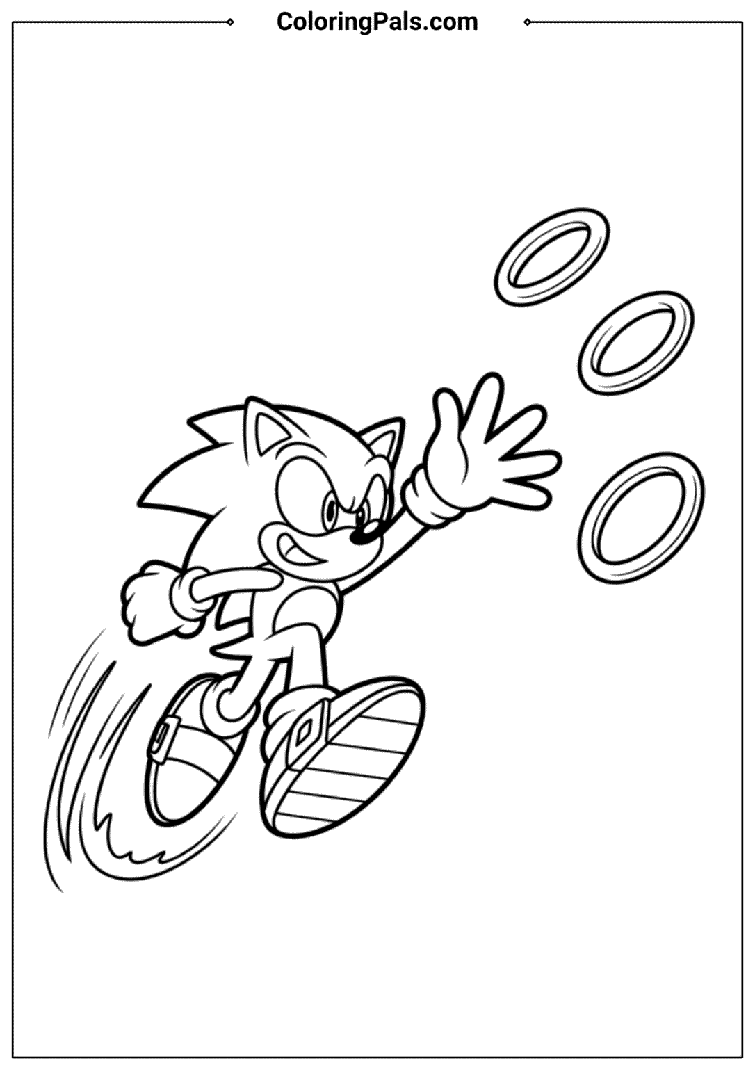 150+ Ultimate FREE Sonic Coloring Pages (PDF Printable)